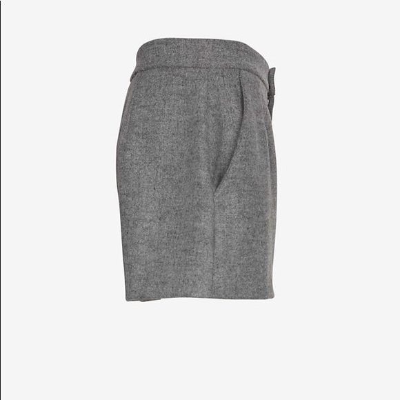 Joie Grey Wool Shorts - Picture 4 of 8